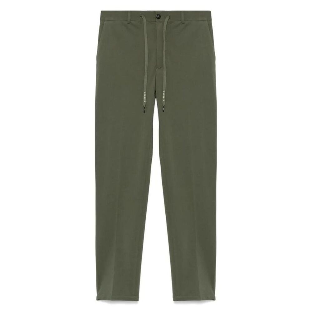 CIRCOLO 1901 Men's Drawstring Waist Trousers Men GREEN Pants